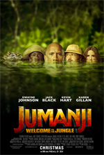 Poster Jumanji: Benvenuti nella giungla  n. 2