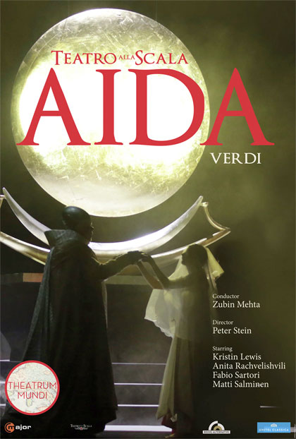 Locandina italiana Teatro alla Scala di Milano: Aida