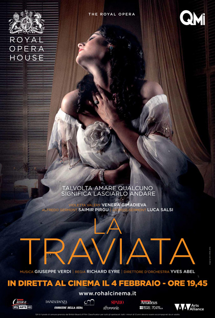 Locandina italiana Royal Opera House: La Traviata