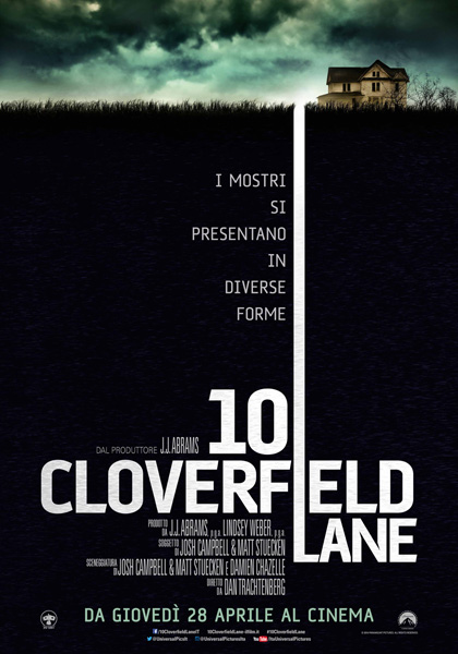 Locandina italiana 10 Cloverfield Lane