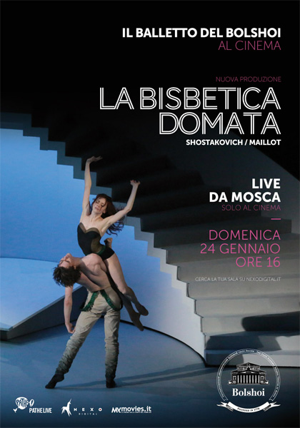 Locandina italiana Il balletto del Bolshoi: La bisbetica domata