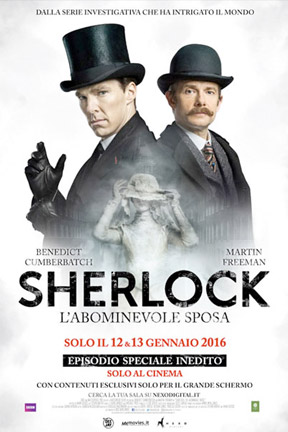 Locandina italiana Sherlock - L'abominevole sposa