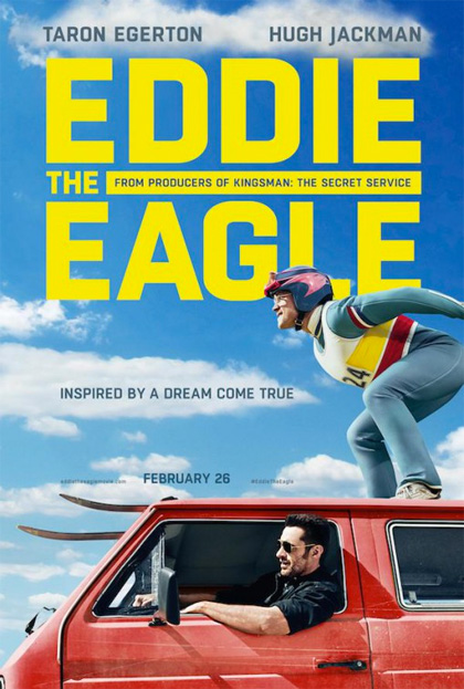 Poster Eddie the Eagle - Il coraggio della follia