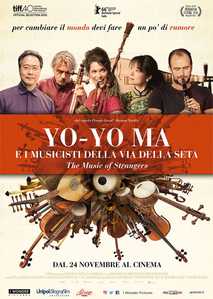 Locandina italiana Yo-Yo Ma e i musicisti della via della seta