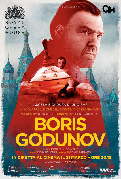 Locandina italiana Royal Opera House: Boris Godunov
