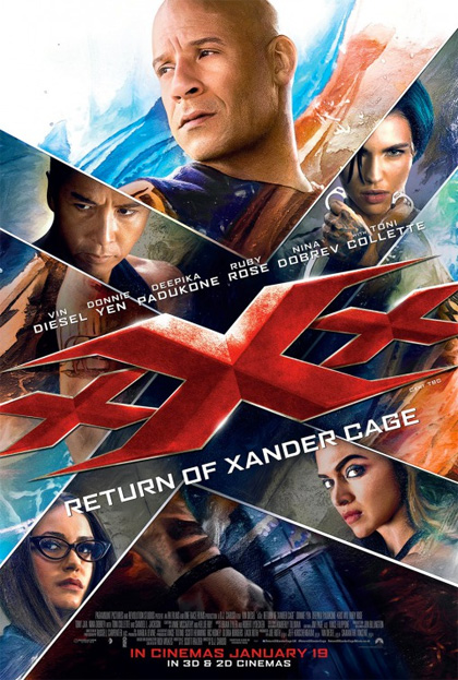 Poster xXx: il ritorno di Xander Cage