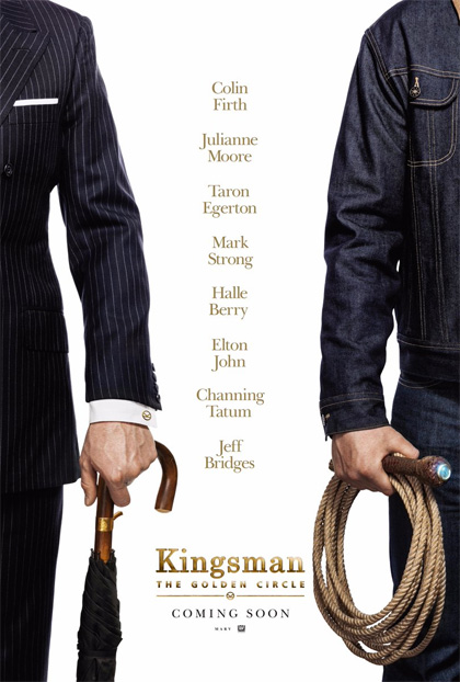Poster Kingsman - Il cerchio d'oro