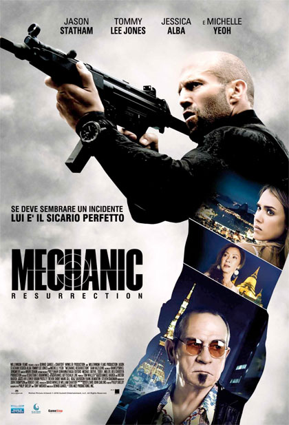 Locandina italiana Mechanic: Resurrection