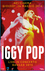 Poster Iggy Pop Live, Basilea  n. 0
