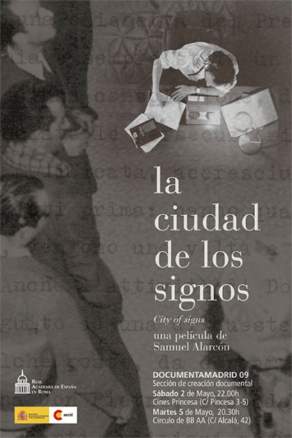 Locandina italiana La ciudad de los signos