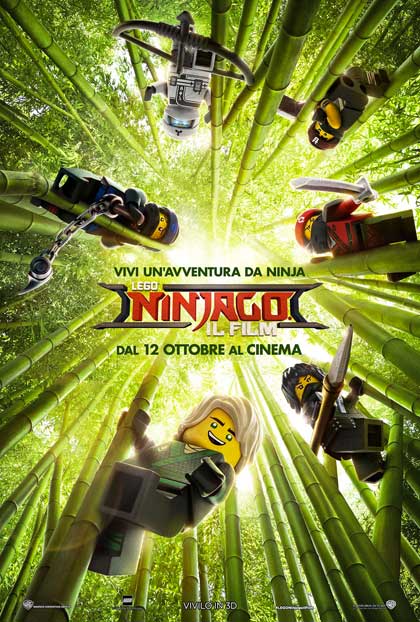 Poster Lego Ninjago - Il film