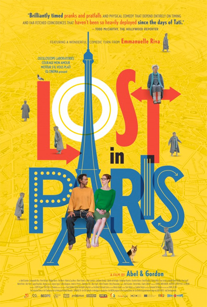 Poster Parigi a Piedi Nudi