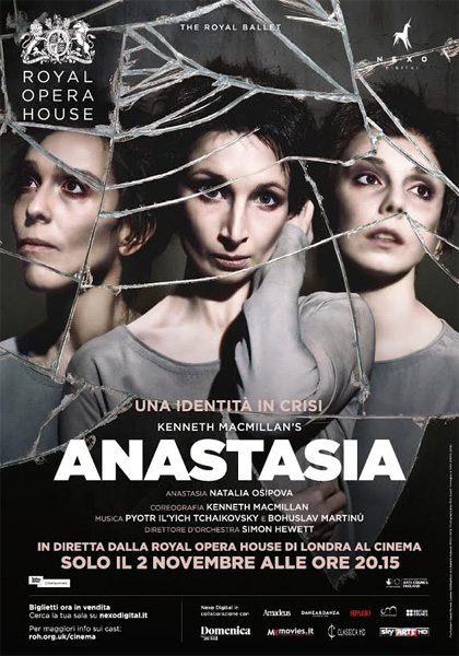 Locandina italiana Royal Opera House: Anastasia