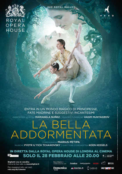 Locandina italiana Royal Opera House: La bella addormentata