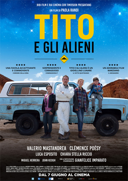 Locandina italiana Tito e gli alieni