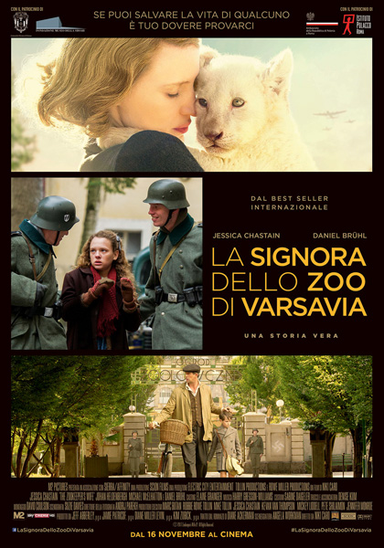 La signora dello zoo di Varsavia - Film (2017) 