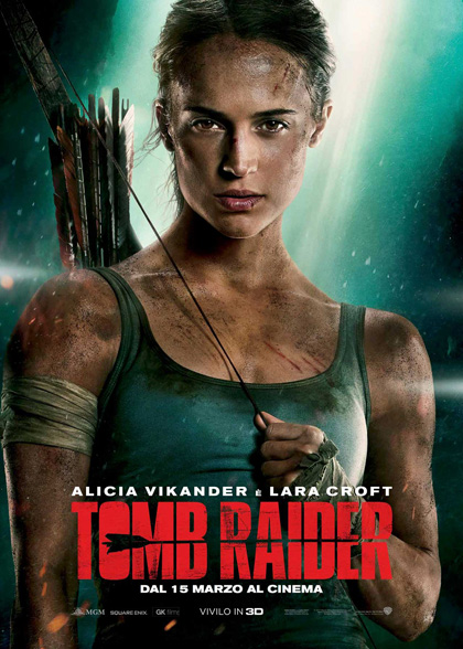 Locandina italiana Tomb Raider