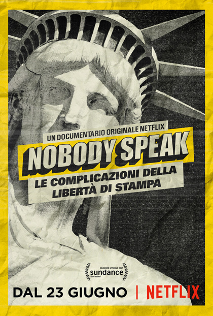 Locandina italiana Nobody Speak