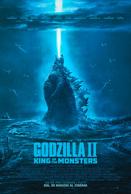 Locandina italiana Godzilla II - King of the Monsters