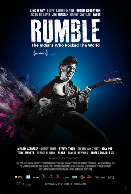 Poster Rumble - Il grande spirito del rock