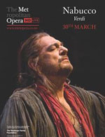 Poster The Metropolitan Opera di New York: Nabucco  n. 0