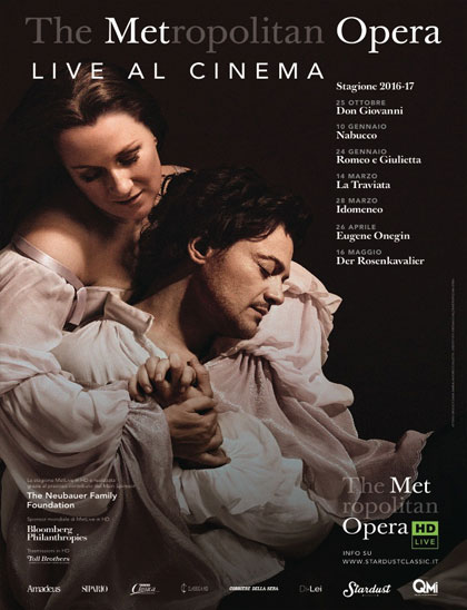 Locandina italiana The Metropolitan Opera di New York: La Traviata