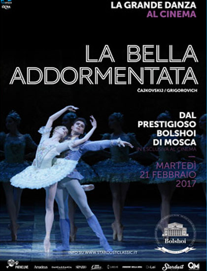 Locandina italiana Il Balletto del Bolshoi: La Bella Addormentata