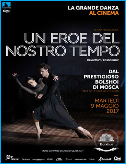 Locandina italiana Il Balletto del Bolshoi: Un Eroe del nostro Tempo