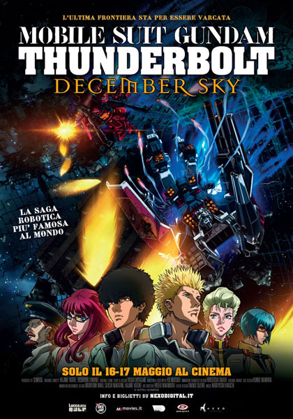 Locandina italiana Mobile Suit Gundam: Thunderbolt - December Sky