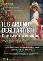 Poster Il giardino degli artisti - L'impressionismo americano  n. 0