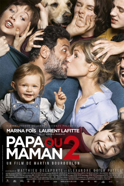 Locandina italiana Papa Ou Maman 2