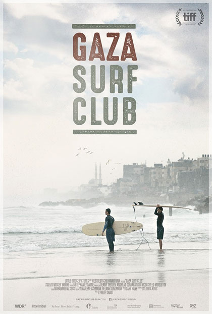 Locandina italiana Gaza Surf Club