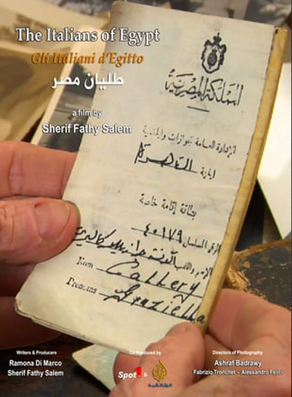 Locandina italiana The Italians of Egypt