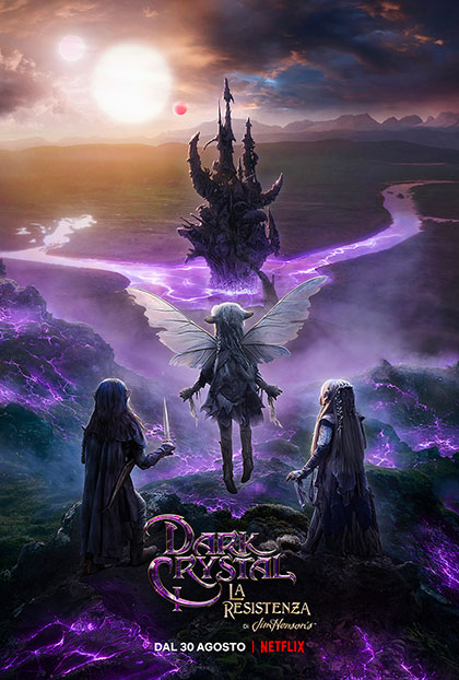 Locandina italiana The Dark Crystal - La Resistenza