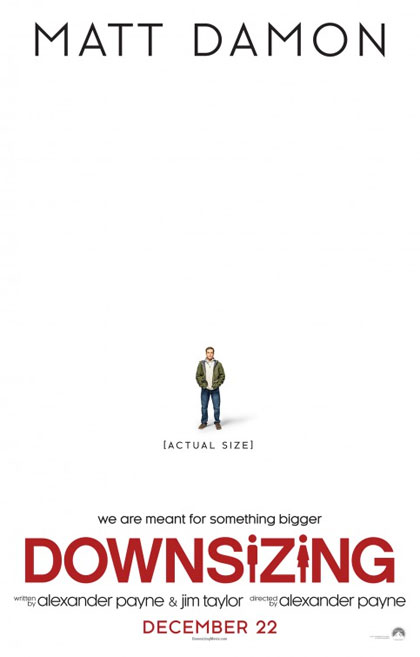 Poster Downsizing - Vivere alla grande