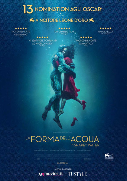 Risultati immagini per la forma dell'acqua - the shape of water