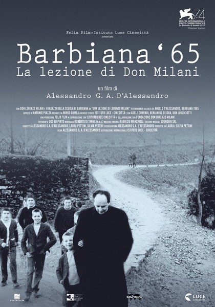 Locandina italiana Barbiana '65