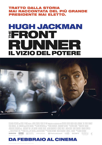 Locandina italiana The Front Runner - Il Vizio del Potere