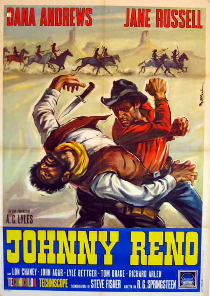 Locandina italiana Johnny Reno