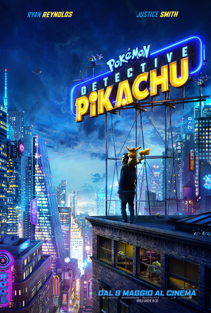 Risultati immagini per ispettore pikachu cinema 2019