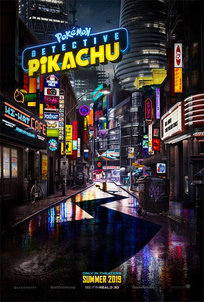 Poster Pokémon - Detective Pikachu
