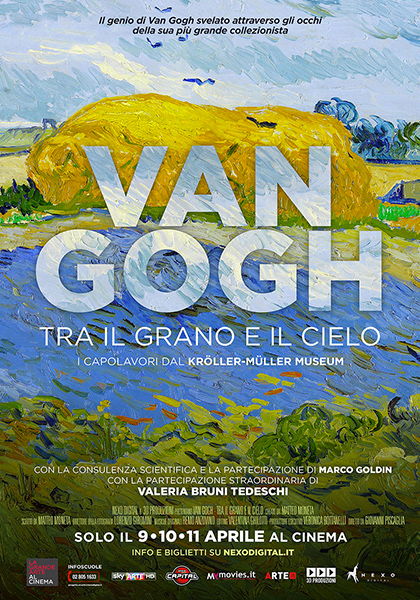 Locandina italiana Van Gogh - Tra il grano e il cielo