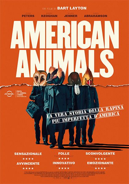 Locandina italiana American Animals