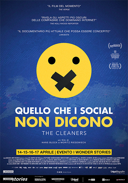 Locandina italiana Quello che i Social non Dicono - The Cleaners