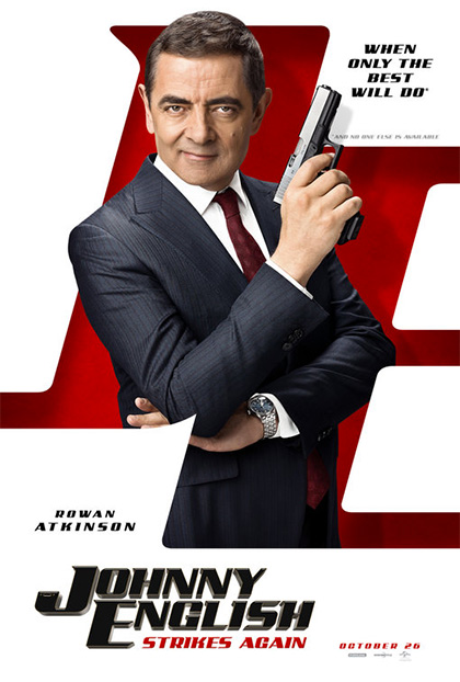 Poster Johnny English colpisce ancora