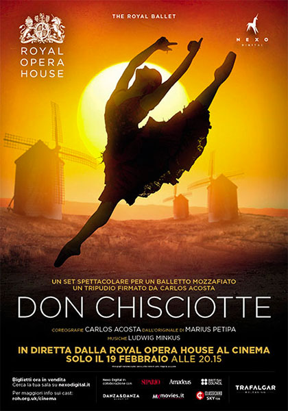 Locandina Royal Opera House: Don Chisciotte