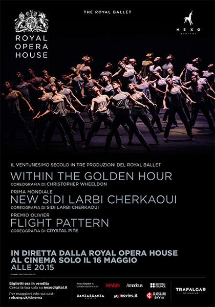 Locandina italiana Royal Opera House: Flight Pattern - Programma triplo