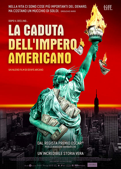 Locandina italiana La caduta dell'impero americano