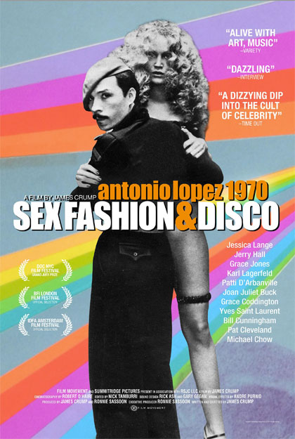 Locandina italiana Antonio Lopez 1970: Sex Fashion & Disco
