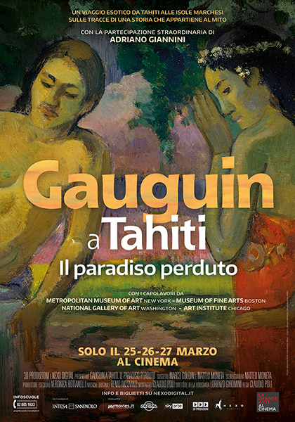 Locandina Gauguin a Tahiti - Il Paradiso Perduto